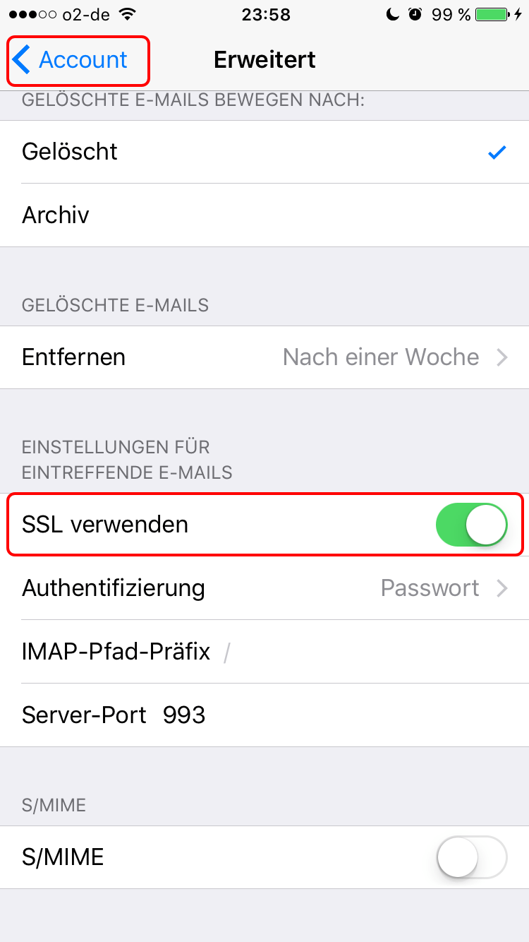 Einrichten einer Shared Mailbox Exchange 2013 auf einem iPhone IT