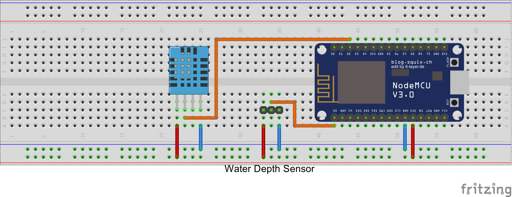 Arduino WiFi Wetterstation mit Regensensor itlayer.de