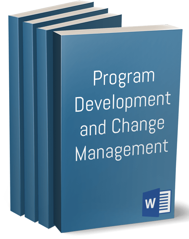 Program Dev & Change Management Bundle IT Procedure Template Program Dev & Change Management Bundle IT Procedure Template