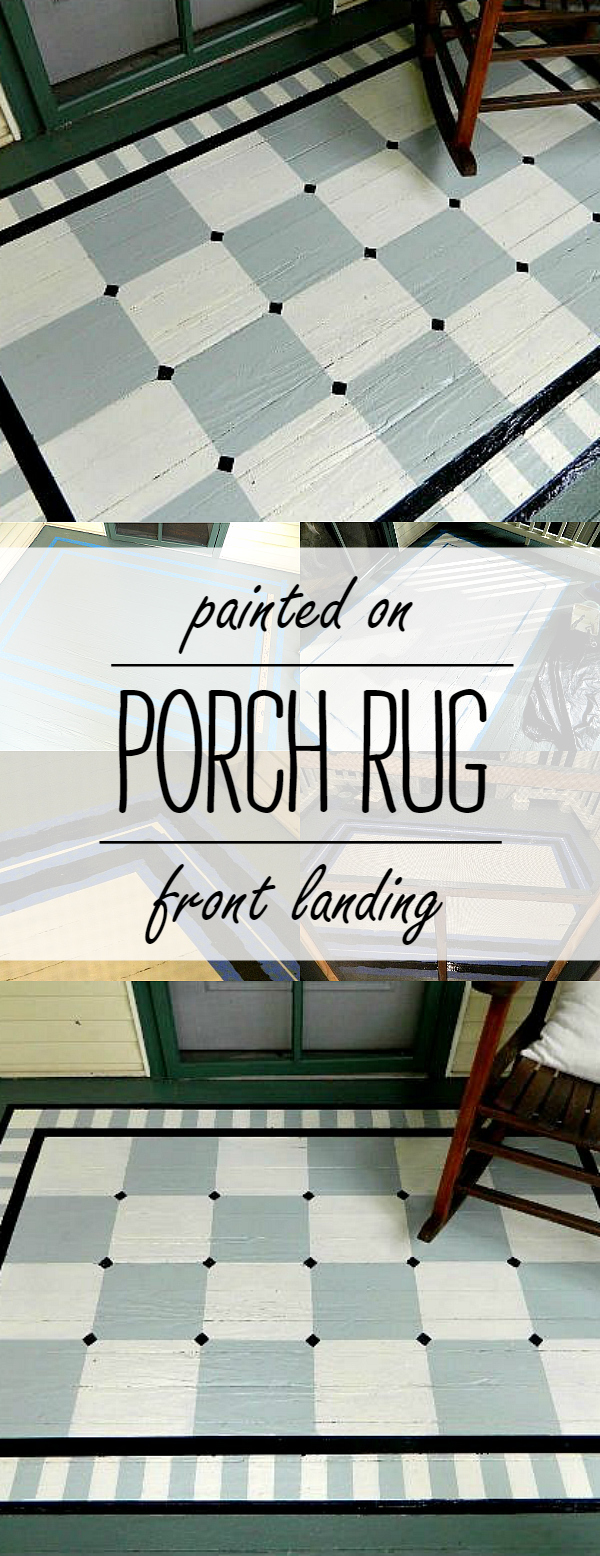 painted porch rug [saving the best for last] It All Started With Paint