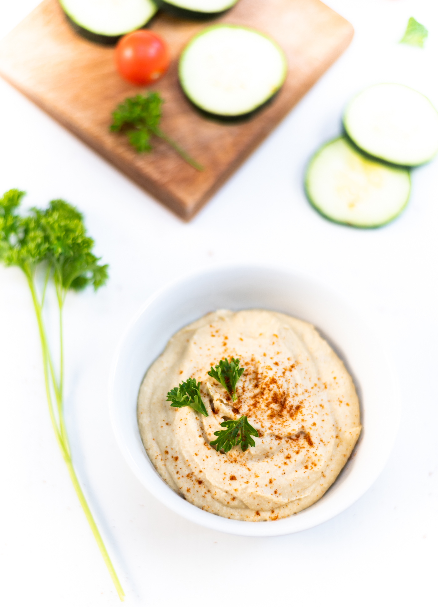 Best Hummus Recipe Ever. It All Started With Paint