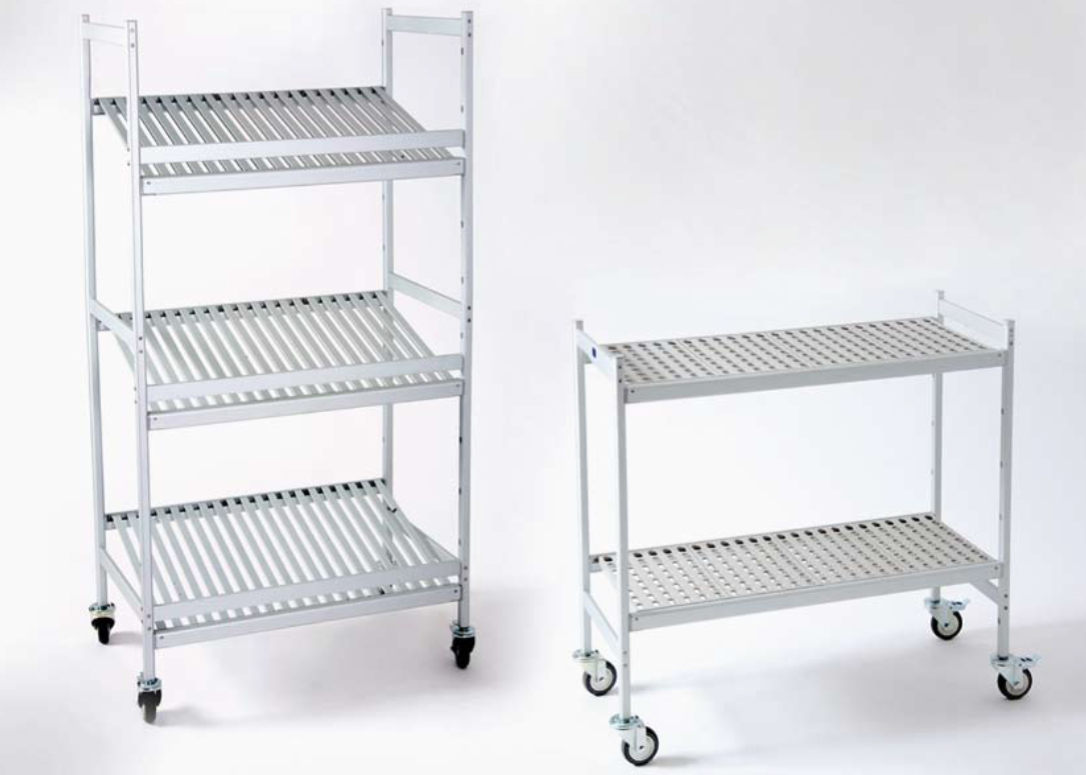 Rolling shelves solution IM92 line by Italmodular Italmodular