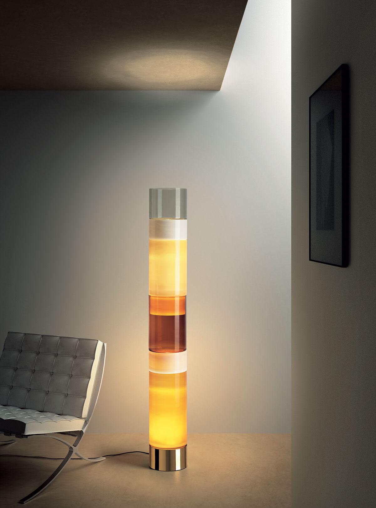 Stacking Italian Design Murano Glass Floor Lamp Shop Online Italy