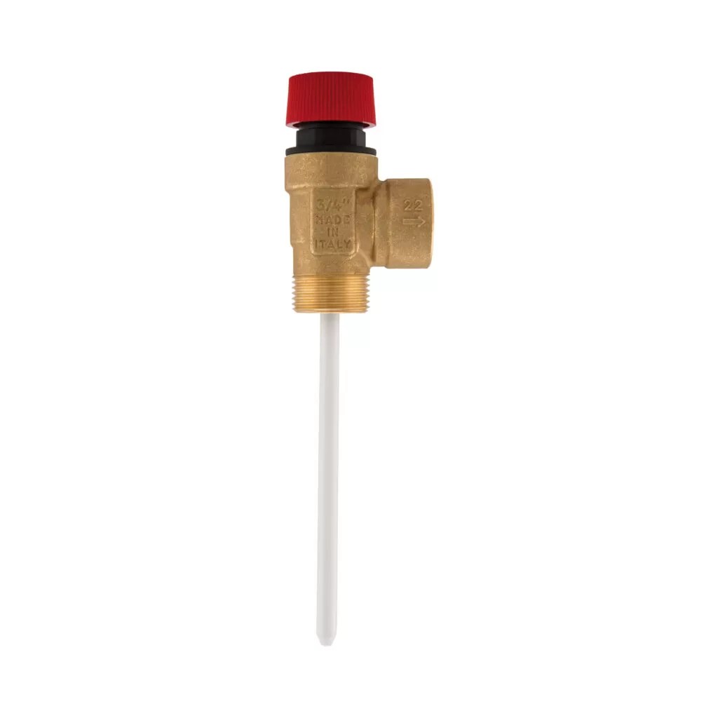477 Temperature and pressure relief valve for solar heating systems Itap