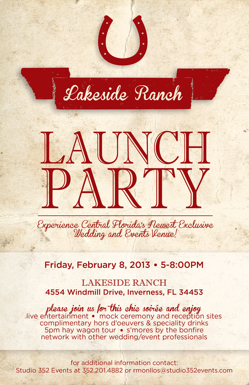 Launch Party Invitations