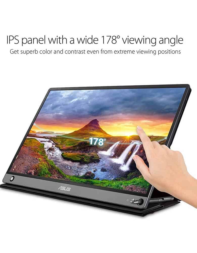 Asus ZenScreen Touch IPS Full HD Portable Monitor [60Hz] Asus