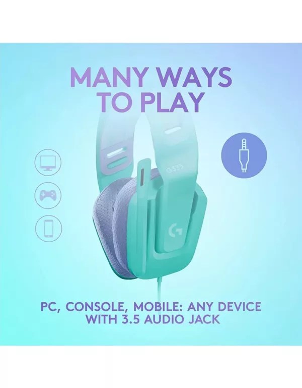 Logitech G335 Wired Gaming Headset [Mint] i.Tech PH