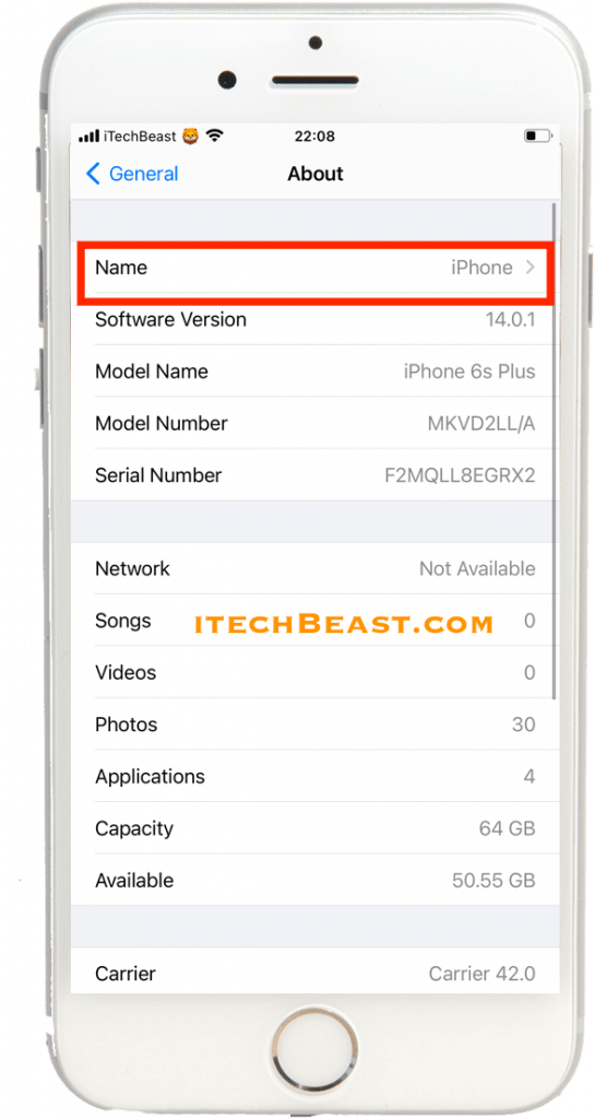 How to Change Your iPhone & iPad Name iTechBeast