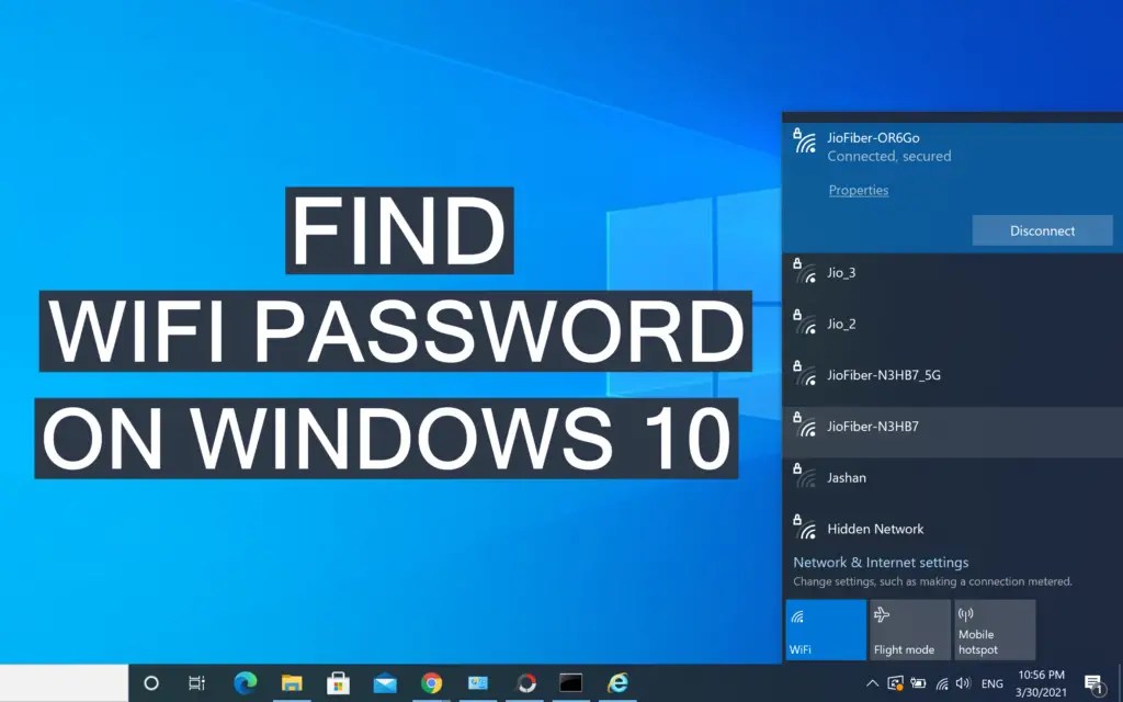 How To Find Your Wifi Network Password On Windows