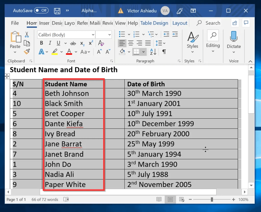 How to Alphabetize in Microsoft Word Itechguides
