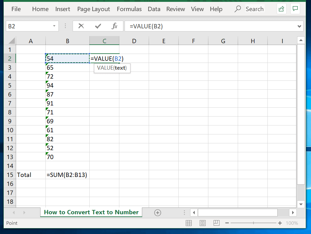 How to Convert Text to Number in Excel (4 Methods) Itechguides