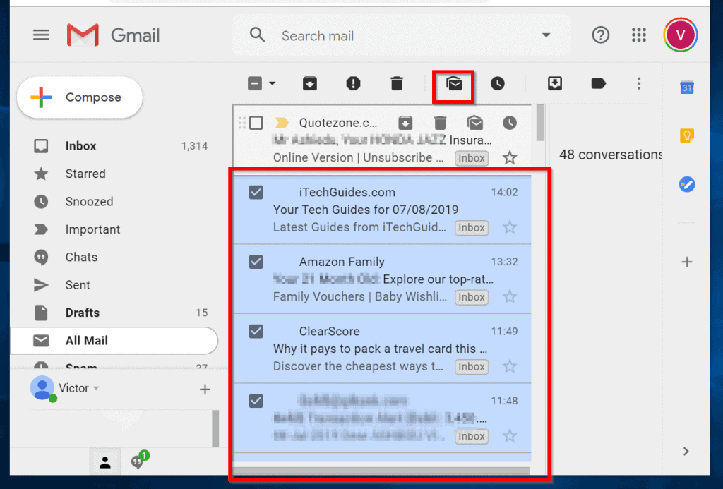 Gmail Mark All as Read How to Mark all Emails as Read on Gmail