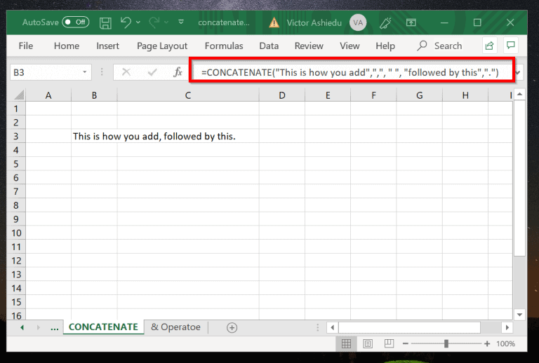 Concatenate Excel How to Concatenate (Join) Columns and Strings
