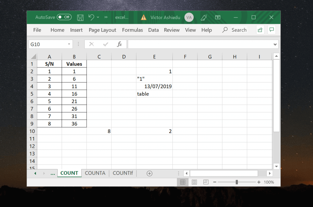Excel Count How To Count In Excel With Examples Riset
