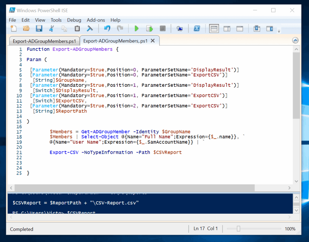 Powershell Param Syntax, Types, Attributes and Examples