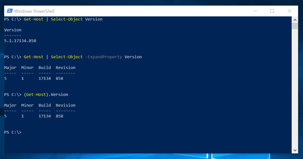 Powershell Version 4 Ways to Get PowerShell Version on Your Computer