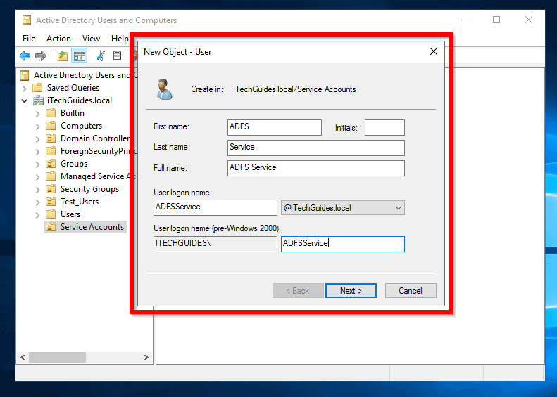 Web Application Proxy in Windows Server 2016 Configuration