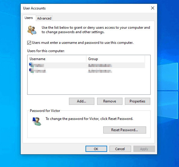 How to Remove Password from Windows 10