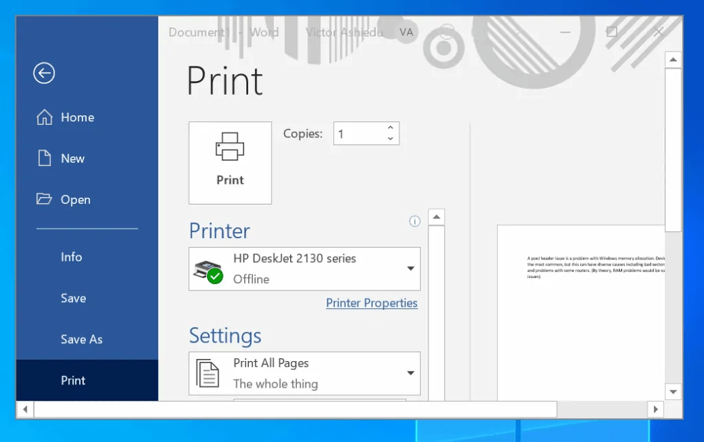 Printer Offline? How to Restore Printer Online When Status is Offline