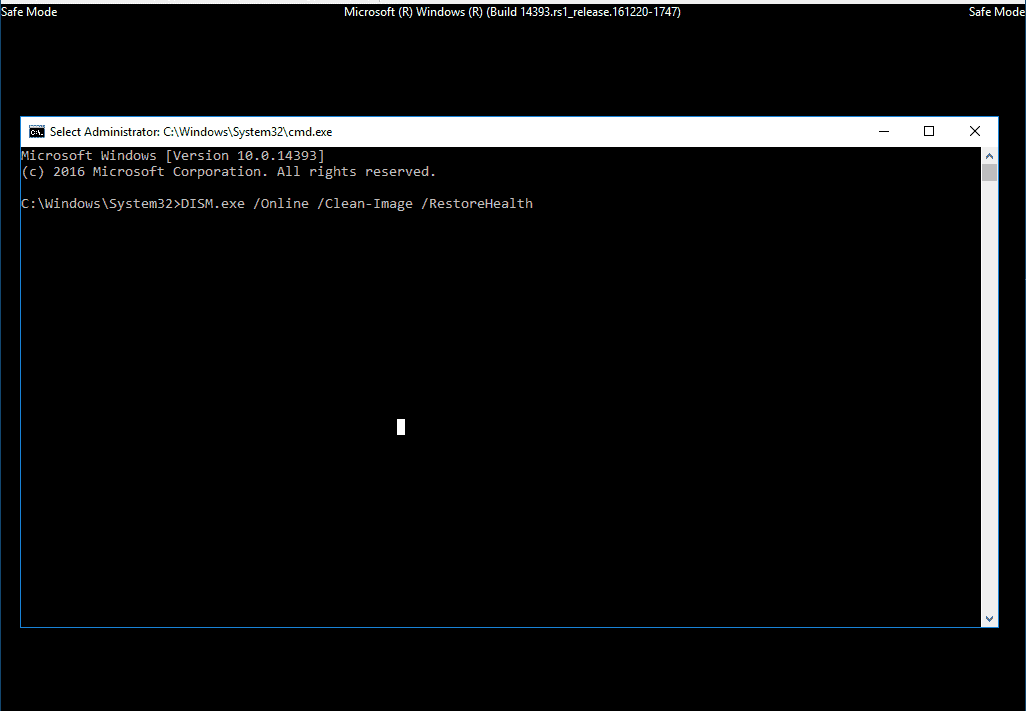Repair Windows Server 2016 From Recovery Mode or Within Windows