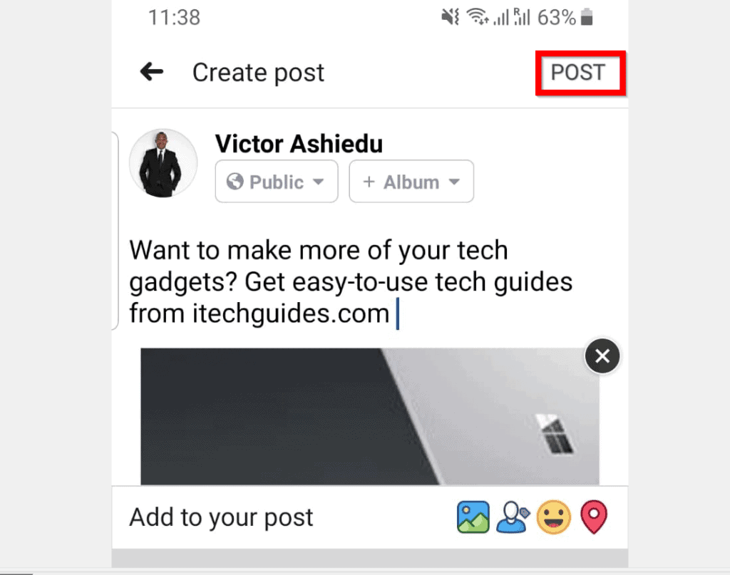 How to Make a Facebook Post Shareable