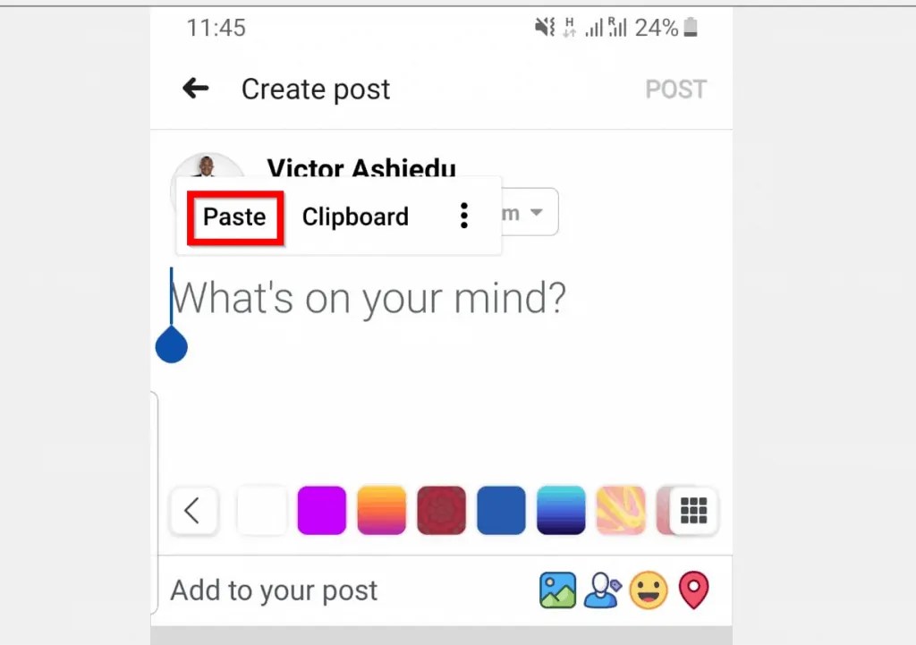 How to Copy and Paste on Facebook Itechguides