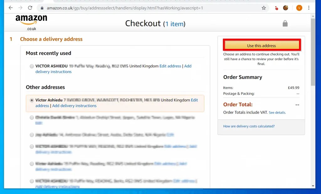 How to Change Shipping Address on Amazon Itechguides