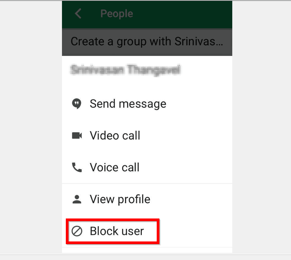 How to Block Someone on Google Hangouts (PC or Hangouts App)