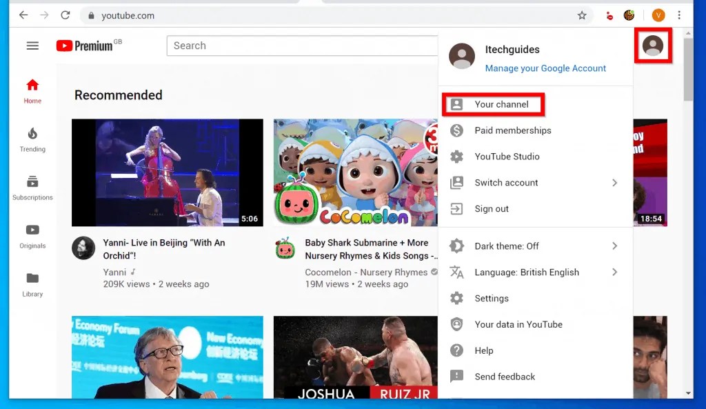 How to Find Your YouTube URL Itechguides