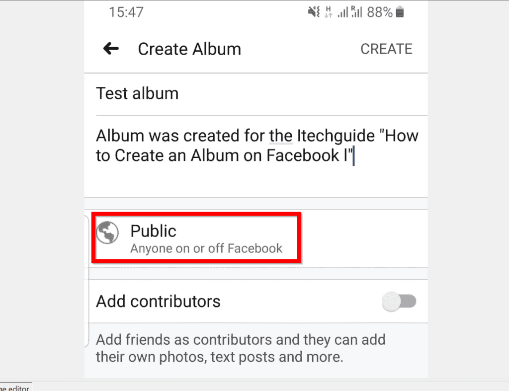 How to Create an Album on Facebook (from the Facebook App or a PC)
