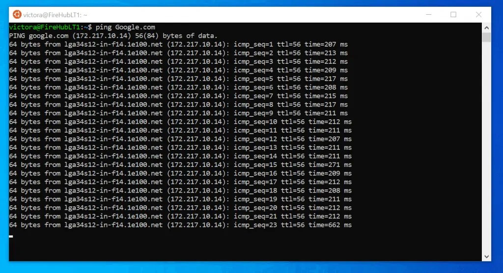 How to Ping Google from Windows or Linux Itechguides
