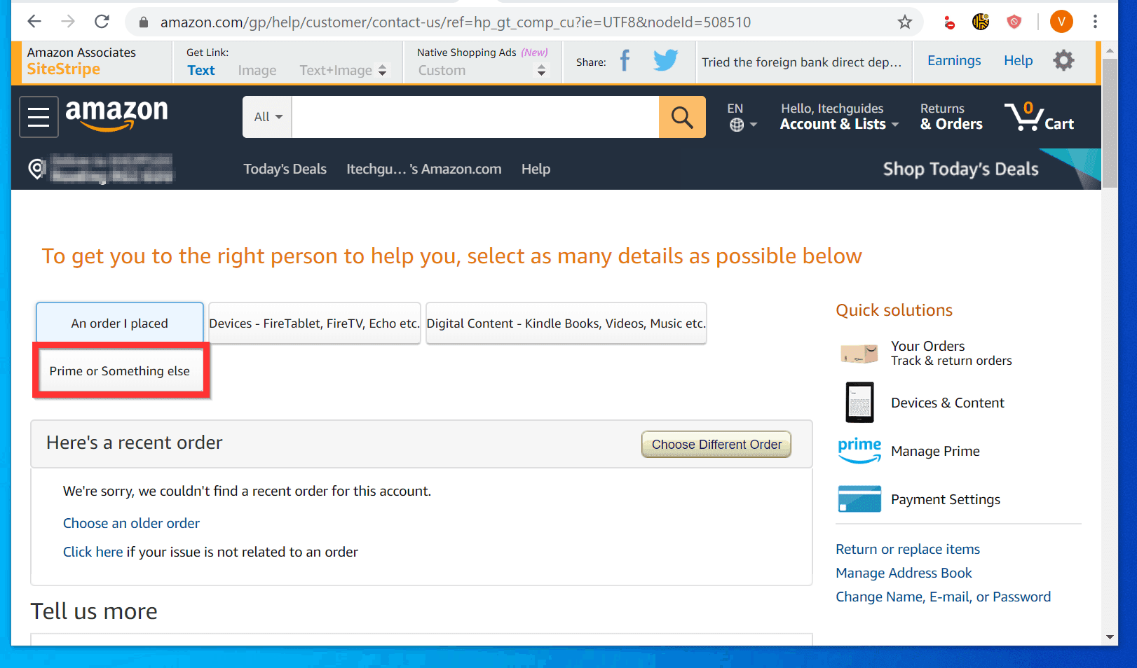 How to Delete Amazon Account Using a PC