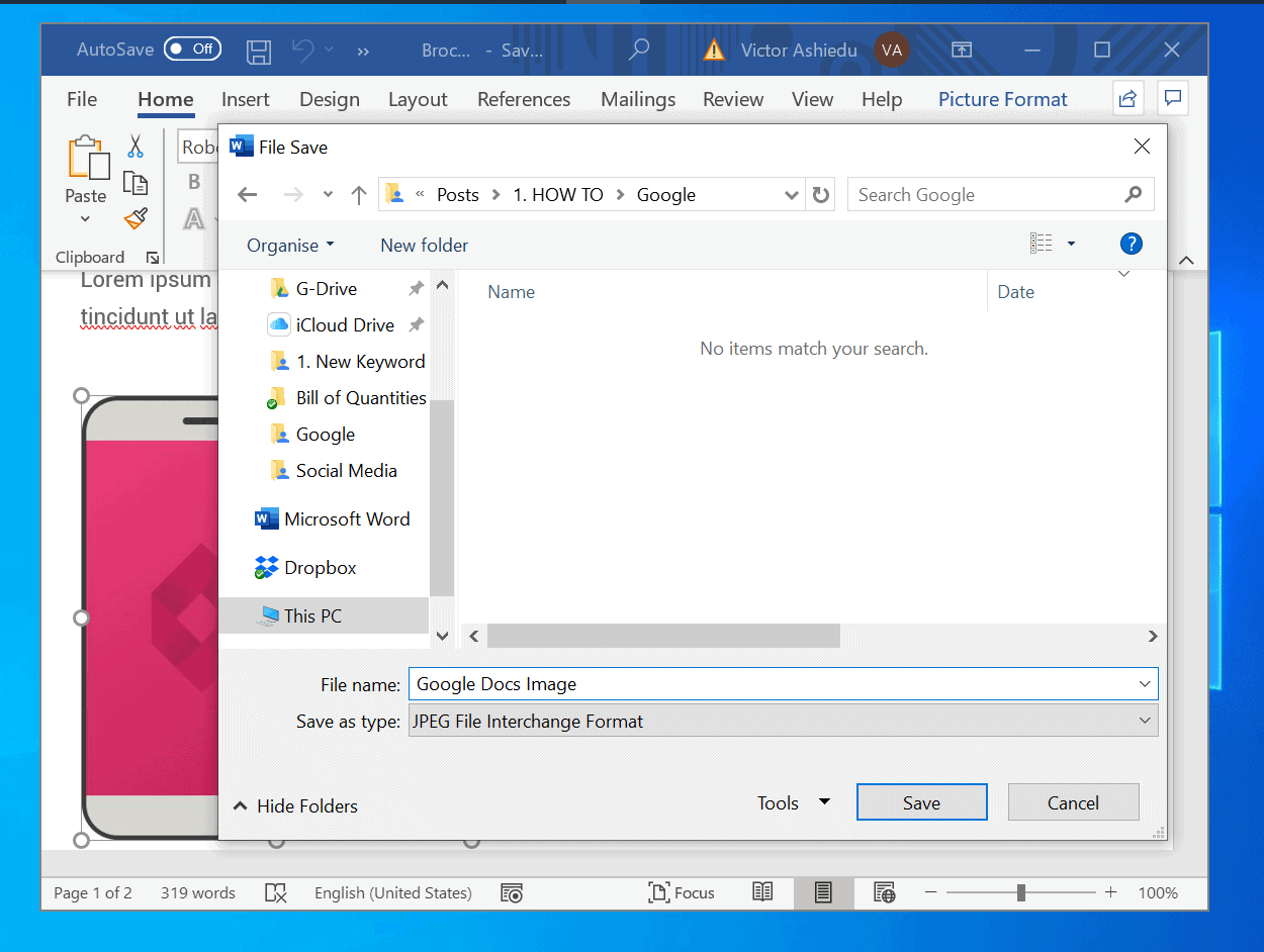 How to Save an Image from Google Docs (3 Methods)