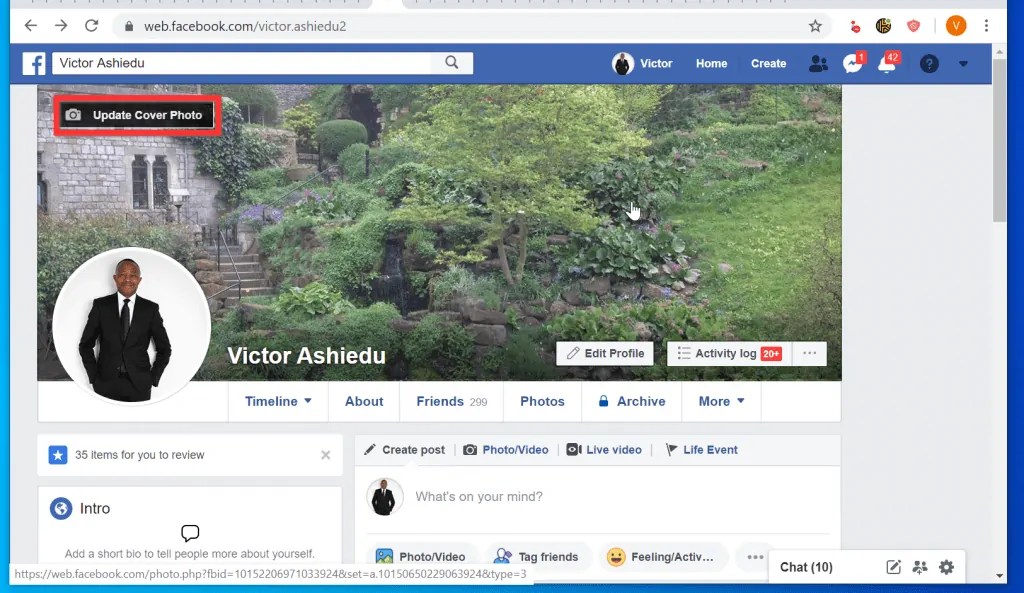 How to Change Cover Photo on Facebook Itechguides