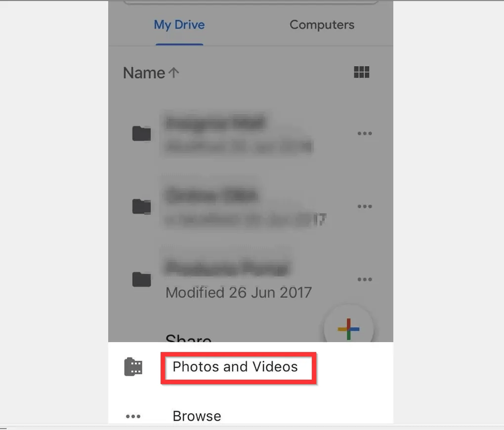 How to Upload Photos to Google Drive Itechguides