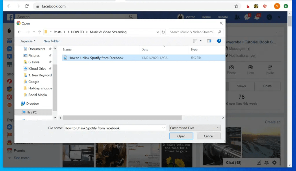 How to Post Pictures on Facebook Itechguides