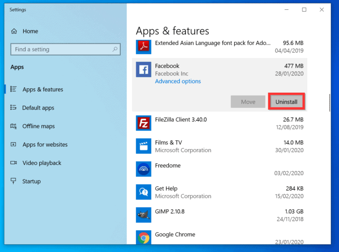 How to Uninstall Facebook from a PC, iPhone or Android