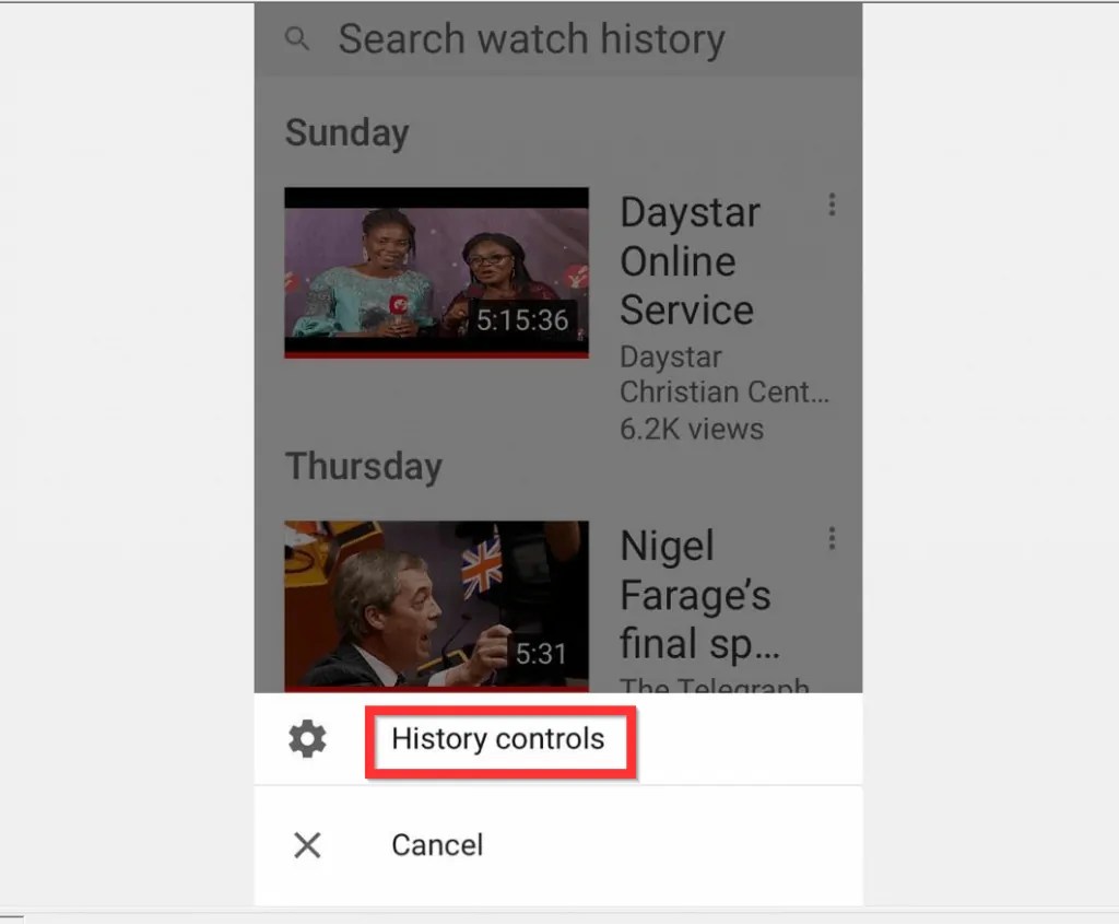 How to Clear YouTube History Itechguides