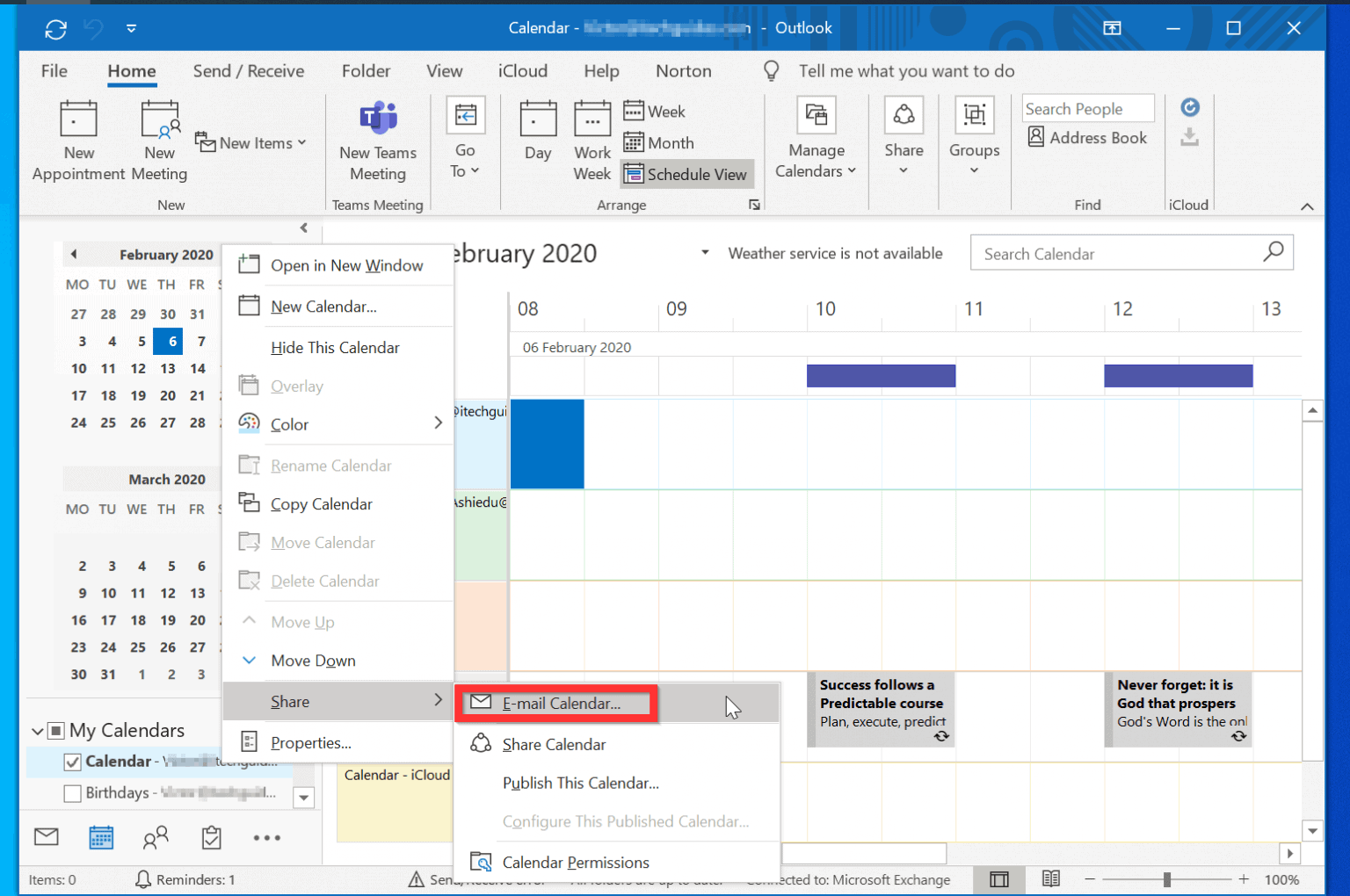 How to Share Outlook Calendar Itechguides