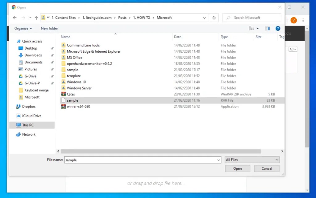 How to Open RAR Files on Windows 10 Itechguides