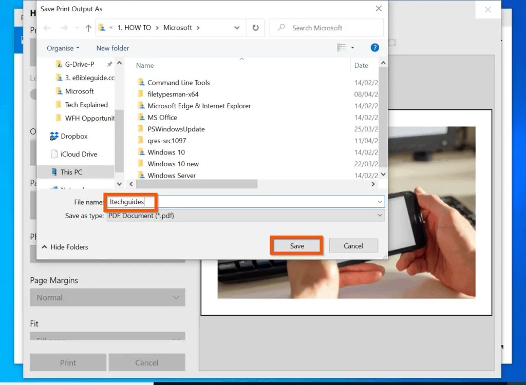 How to Convert JPG to PDF on Windows 10 Itechguides