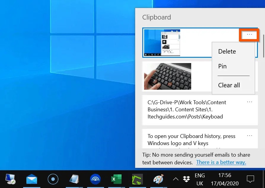 How to Enable and View Windows 10 Clipboard History Itechguides