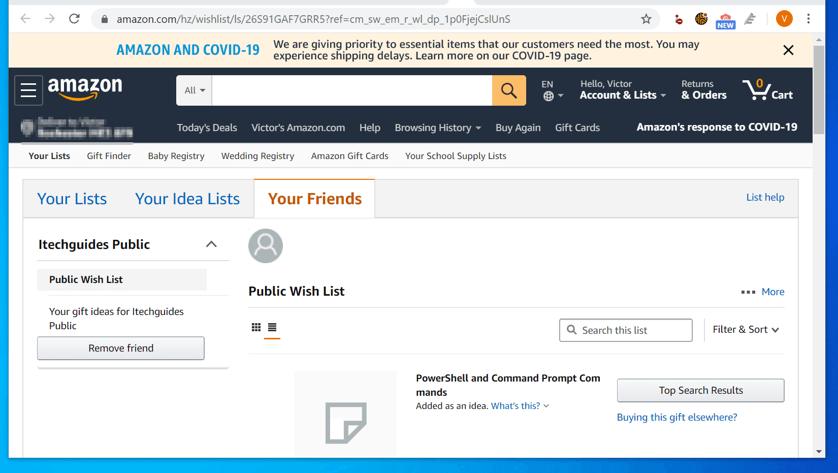 How to Find Amazon Wish List by Email Itechguides