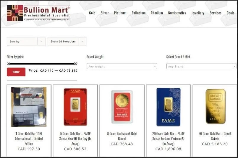 10 Best Place to Buy Gold Online Itechguides
