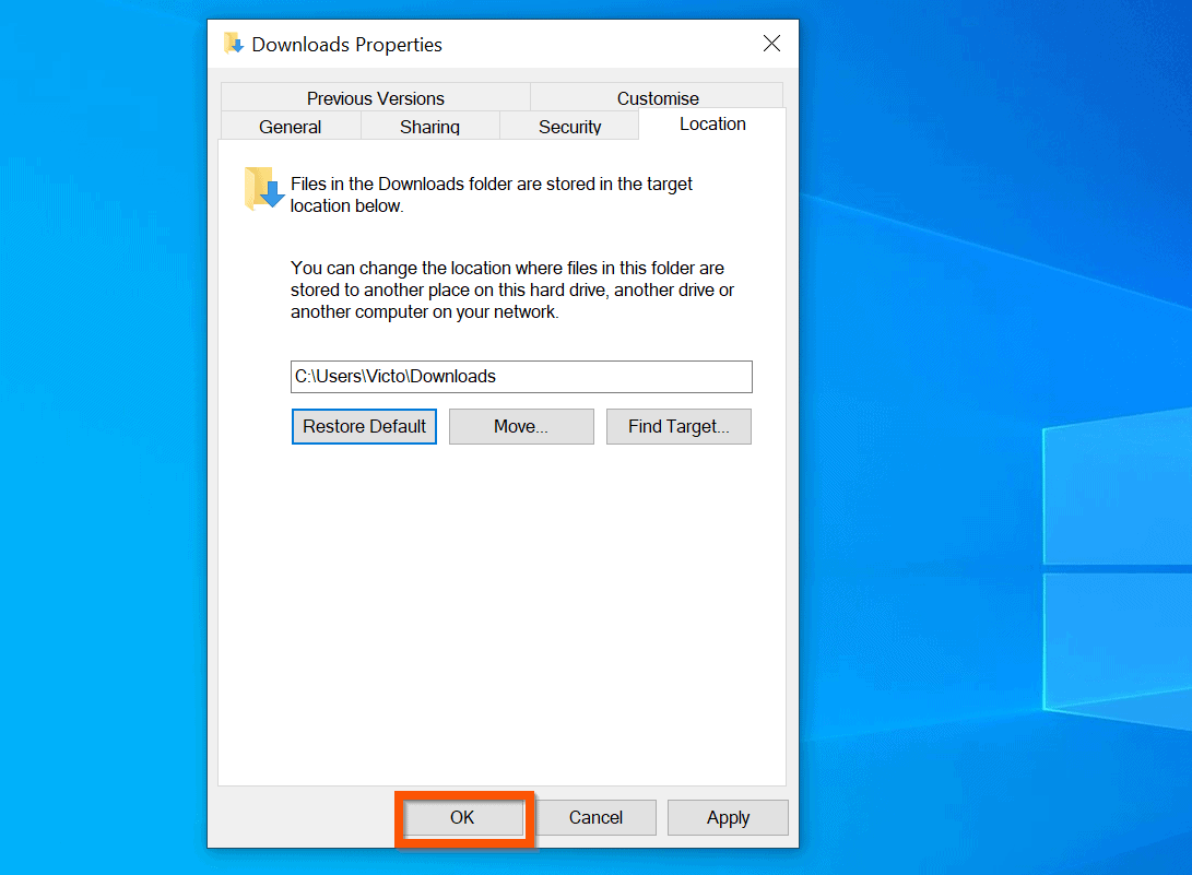 How to Change Download Location Windows 10