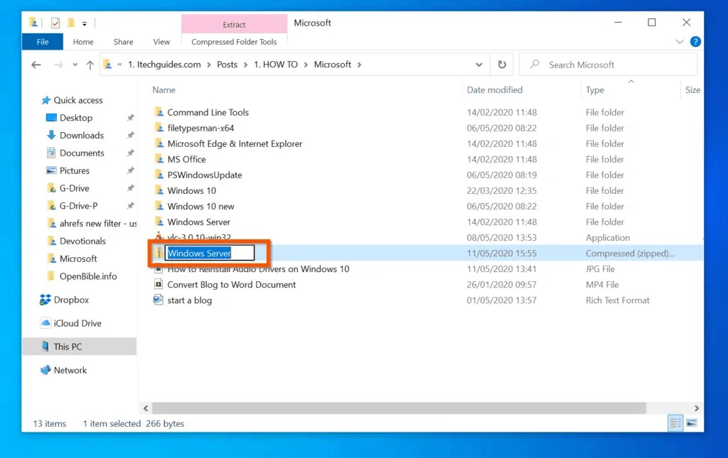 How to Zip a Folder in Windows 10 Itechguides
