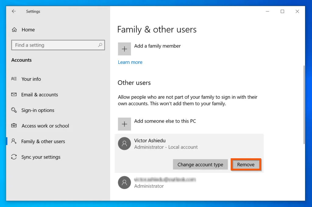 How to Delete Administrator Account on Windows 10 Itechguides