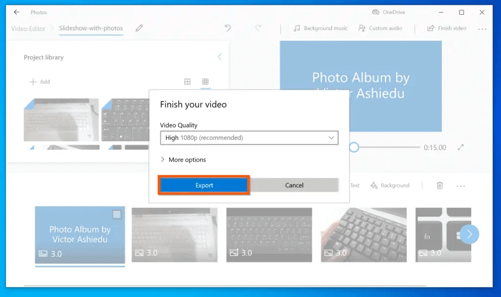 How to Make a Slideshow on Windows 10 Itechguides