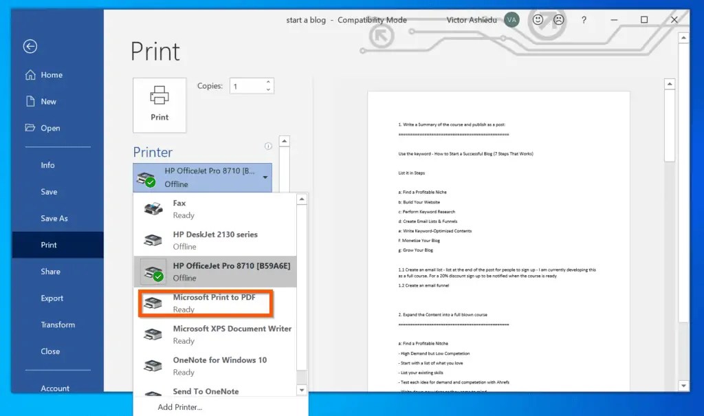 How to Convert DOCX to JPG Itechguides