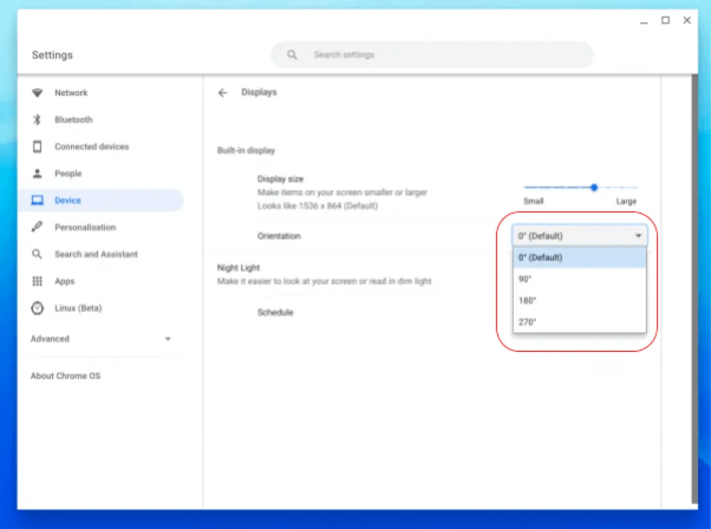 How to Rotate Screen on Chromebook Itechguides